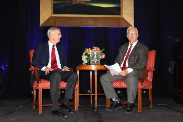 Talmage Boston with Evan Thomas