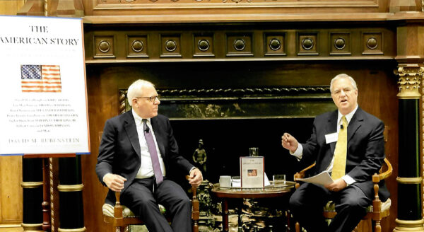 Talmage Boston with David Rubenstein