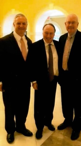 From Left to Right: Talmage Boston, Andrew Roberts, Ken Starr